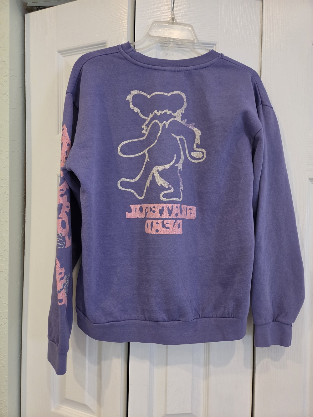 Ripple Junction Lavender Grateful Dead Graphic Sweatshirt - Picture 3 of 5